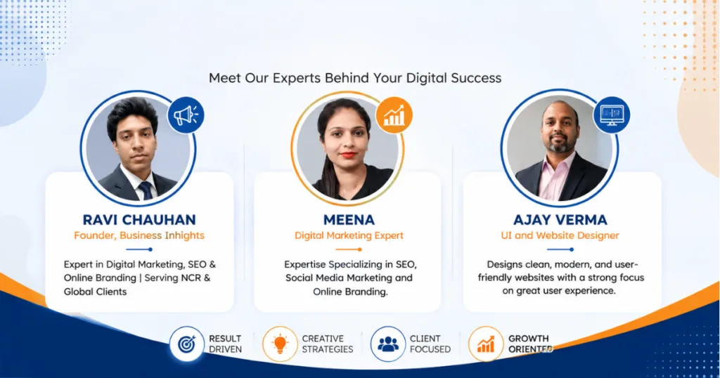 Digital Marketing Agency in Ghaziabad helping a business owner plan strategy